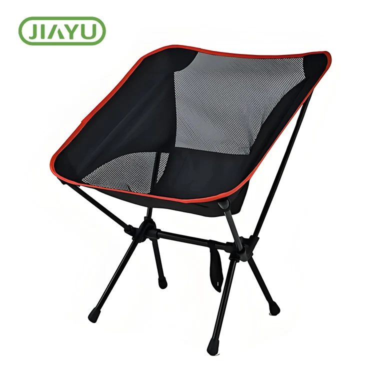 Cadair Gludadwy Camping Cynhalydd