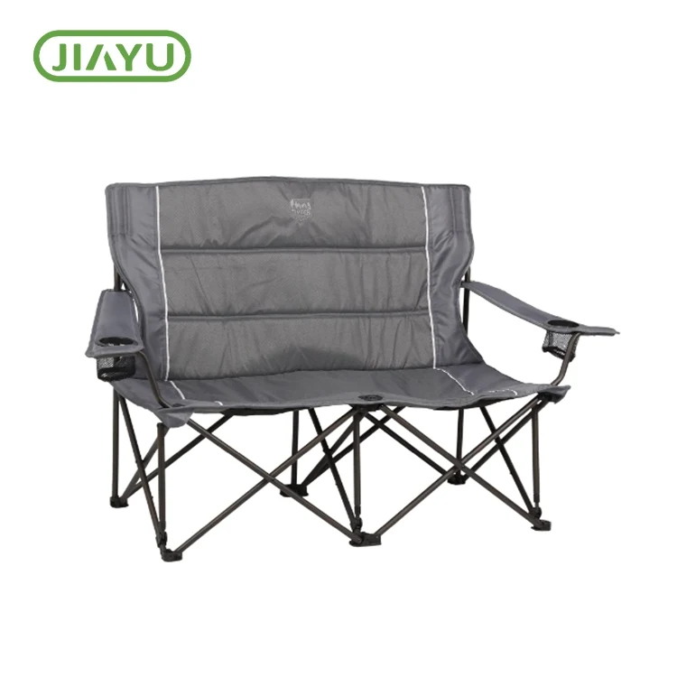 Cadair loveseat plygu padio rhy fawr