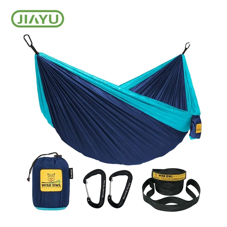 Hammock gwersylla 3-mewn-1 cludadwy
